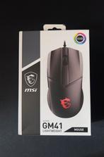 MSI Clutch GM41 Lightweight wired, Computers en Software, Muizen, Muis, Gebruikt, MSI, Gaming muis