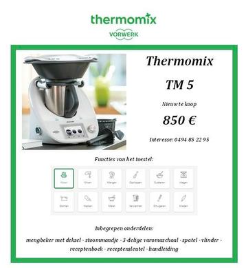 Thermomix NIEUW