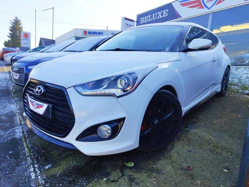 HYUNDAI VELOSTER 1.6 Turbo *TOIT OUVRANT*LED*PDC*CUIR*, Auto's, Hyundai, Bedrijf, Te koop, Veloster, ABS, Bluetooth, Boordcomputer