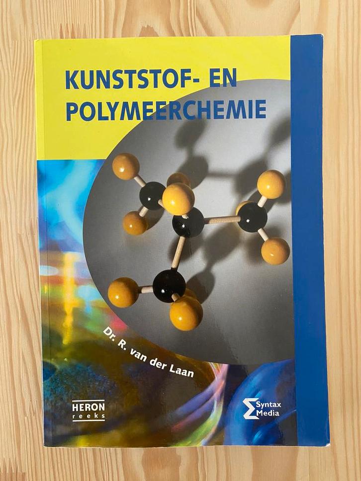 Kunststof-en polymeerchemie, Boeken, Studieboeken en Cursussen, Zo goed als nieuw, Ophalen of Verzenden