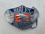Originele vintage belt buckle Harley Davidson 1987 Baron, Vêtements | Hommes, Ceintures, Comme neuf, Enlèvement