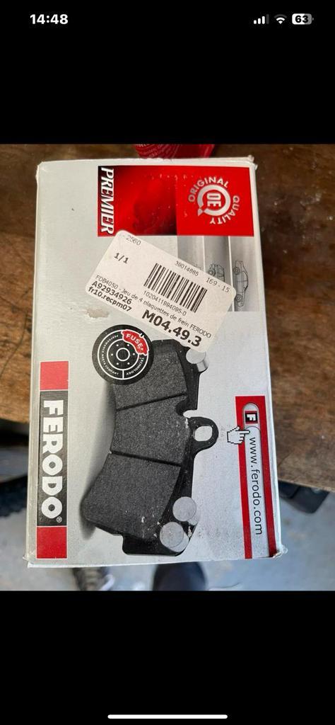 Plaquettes de freins pour plusieurs modèles voir description, Autos : Pièces & Accessoires, Vitres & Accessoires, Audi, Enlèvement