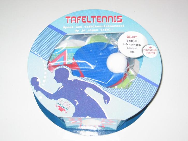 Tafeltennis Op Je Eigen Tafel - Ultieme Tafelspellen - Ping, Sport en Fitness, Tafeltennis, Gebruikt, Overige typen, Ophalen of Verzenden