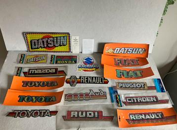 Vintage jaren 70 originele Decal stickers auto stickers beschikbaar voor biedingen