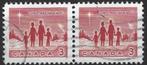 2 Postzegels Canada 1964, Postzegels en Munten, Postzegels | Amerika, Ophalen, Gestempeld, Noord-Amerika