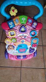 V-tech loopwagentje roze, Kinderen en Baby's, Ophalen, Zo goed als nieuw, 6 maanden tot 2 jaar