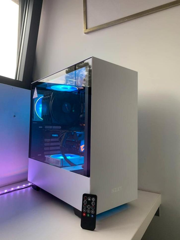 RGB Gaming PC (I7-8700, RTX 2070, 16GB DDR4), Computers en Software, Desktop Pc's, Zo goed als nieuw, 3 tot 4 Ghz, HDD, SSD, 16 GB