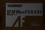 Tamron SP Di AF90mm 2.8 Macro (AF défectiueux) pour Nikon, Gebruikt, Ophalen of Verzenden, Macrolens