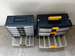 2 x boîte de tri, boîte à outils, système de rangement PVC, Comme neuf, Enlèvement ou Envoi