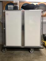 Geïsoleerde roestvrijstalen plateau kar, Ophalen, Gebruikt