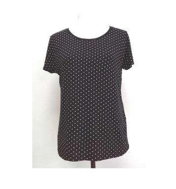 Top tee-shirt noir à pois Vero Moda - Taille S - Neuf beschikbaar voor biedingen