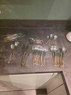 Edelstaal bestek met gouden randje, Enlèvement