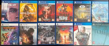 PS4 Games & Accessoires beschikbaar voor biedingen