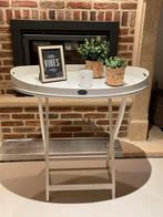 Bijzettafel Riverdale, Huis en Inrichting, Tafels | Sidetables, Ophalen, 50 tot 100 cm, Ovaal, 50 tot 75 cm