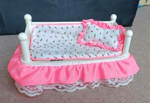 Matteo vintage Wee Lil Miss bed playset 1991, Kinderen en Baby's, Speelgoed | Poppen, Zo goed als nieuw, Barbie, Ophalen of Verzenden