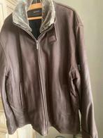 Winterjas nubuck amper gedragen. Maat large., Enlèvement, Comme neuf