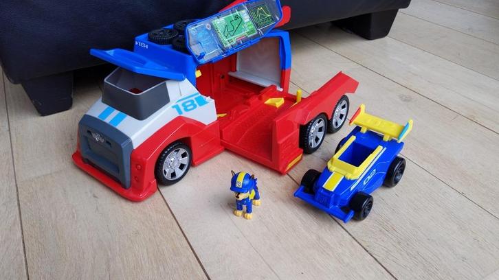 Paw patrol Ready Race Rescue Mobile pit stop, Kinderen en Baby's, Speelgoed |Speelgoedvoertuigen, Zo goed als nieuw, Ophalen