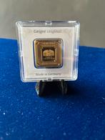 Goud baar Geiger 10 gram, Postzegels en Munten, Ophalen of Verzenden, Goud