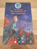 Leesleeuw - De meester is een vampier, Boeken, Kinderboeken | Jeugd | onder 10 jaar, Ophalen, Zo goed als nieuw, Paul van Loon