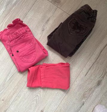 Lot de 3 pantalons fille 12 mois -  pudding