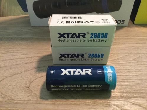 26650 Rechargeable Li-ion Battery “ nieuw “ 25€ - Ecocheques, TV, Hi-fi & Vidéo, Batteries, Neuf, Rechargeable, Enlèvement ou Envoi