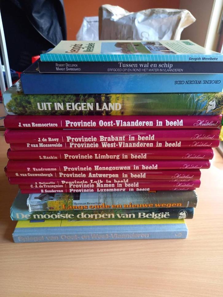 Verzameling streekboeken, Boeken, Streekboeken en Streekromans, Zo goed als nieuw, Ophalen