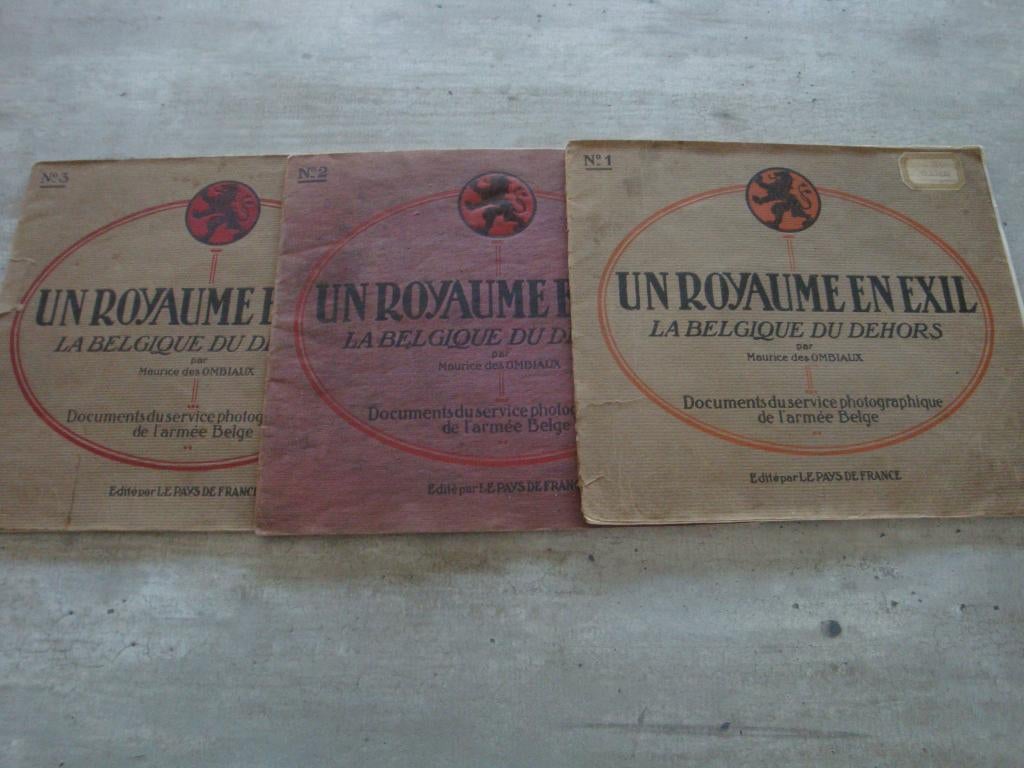 UN ROYAUME EN EXIL ...., Livres, Guerre & Militaire, Utilisé, Enlèvement ou Envoi