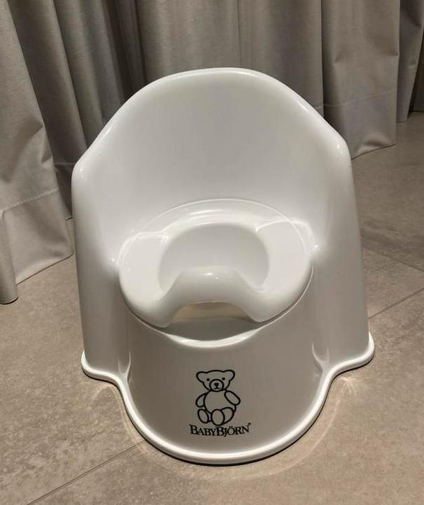 Babybjörn wc-potje - wit - 2 delen, Kinderen en Baby's, Badjes en Verzorging, Gebruikt, Ophalen