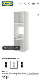 Caisson cuisine METOD Ikea NEUF, Huis en Inrichting, Keuken | Keukenelementen, Ophalen, 200 cm of meer, Wit, Nieuw