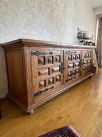 Buffet - Antieke massief eikenhouten meubels om weg te geven, Ophalen, Gebruikt, 200 cm of meer, Eikenhout