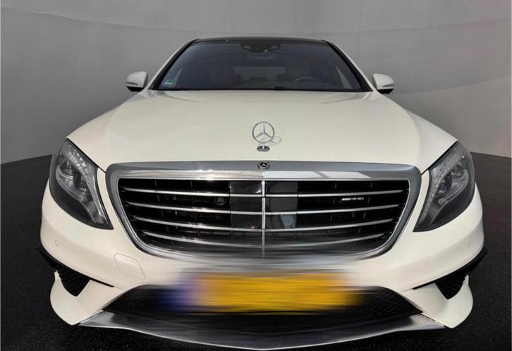 Mercedes s-klasse S63 amg w222 bj2016 wit vol vol opties, Auto's, Mercedes-Benz, Particulier, S-Klasse, Achteruitrijcamera, Benzine
