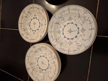 Set van 13 Boch copenhague diepe borden.11 +2 grati beschikbaar voor biedingen