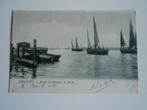 Postkaart Nieuwpoort , sortie des berques de pêche 1905, Ophalen of Verzenden