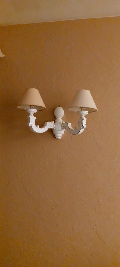 Appliques Maisons du Monde, Maison & Meubles, Lampes | Appliques, Bois, Tissus, Enlèvement