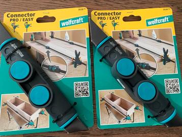 Wolfcraft connector pro/easy verbindingsstukken 2 stuks beschikbaar voor biedingen