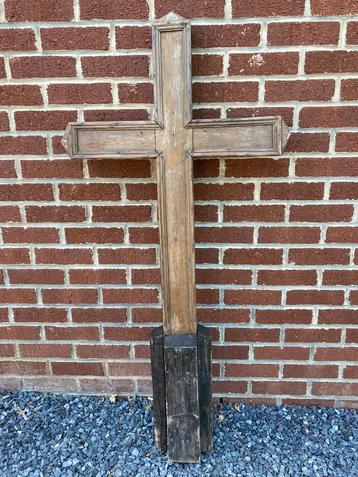 Ancienne Grande Croix en bois!!, Enlèvement, Utilisé