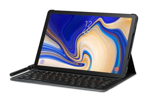 Galaxy Tab S4 AZERTY toetsenbordboekomslag, Telecommunicatie, Mobiele telefoons | Hoesjes en Screenprotectors | Samsung, Zo goed als nieuw
