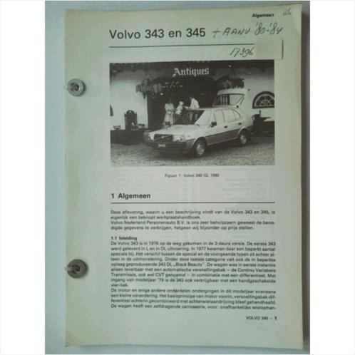 Volvo 343 345 Vraagbaak losbladig 1976-1984 #1 Nederlands, Boeken, Auto's | Boeken, Gelezen, Volvo, Ophalen of Verzenden