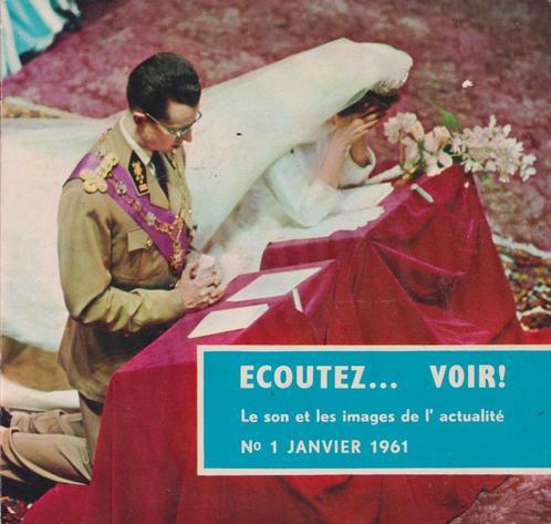 Ecoutez … Voir – Trouw Koning Boudewijn - Single, Cd's en Dvd's, Vinyl Singles, Gebruikt, Single, Overige genres, 7 inch, Ophalen of Verzenden