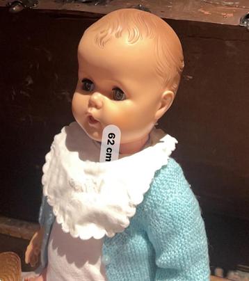 Grote vintage babypop gemaakt in Italië, gemarkeerd 1950’s beschikbaar voor biedingen
