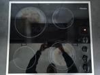 Vitrokeramische Miele kookplaat te Gullegem met stroomkabel, Elektronische apparatuur, Kookplaten, 4 kookzones, Ophalen of Verzenden