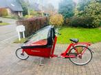 Bakfiets - niet elektrisch, Fietsen en Brommers, Fietsen | Bakfietsen, Gebruikt, Huif, 2 kinderen, Ophalen