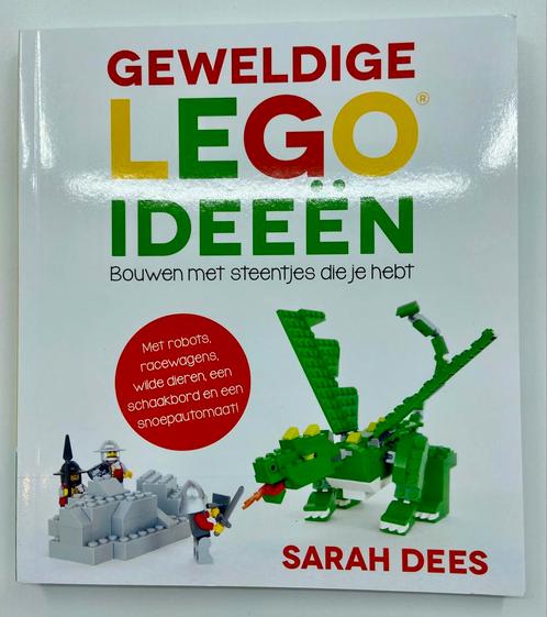 Boek Geweldige Lego Ideeën - Sarah Dees, Boeken, Hobby en Vrije tijd, Nieuw, Overige onderwerpen, Geschikt voor kinderen, Ophalen of Verzenden