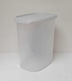 Tupperware™ « One Touch Fresh » ovale - 1,8 litre - gris, Envoi, Neuf, Blanc, Boîte