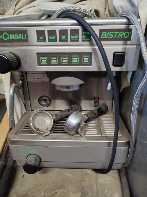 Machine à café expresso 2 tête, Electroménager, Cafetières, Utilisé, Café moulu, Tuyau à Vapeur, Enlèvement ou Envoi
