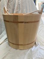 Houten emmer, Enlèvement, Neuf, Bois