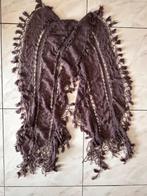 Aubergine sjaaltje (nr4416), Kleding | Dames, Mutsen, Sjaals en Handschoenen, Ophalen of Verzenden, Zo goed als nieuw, Sjaal