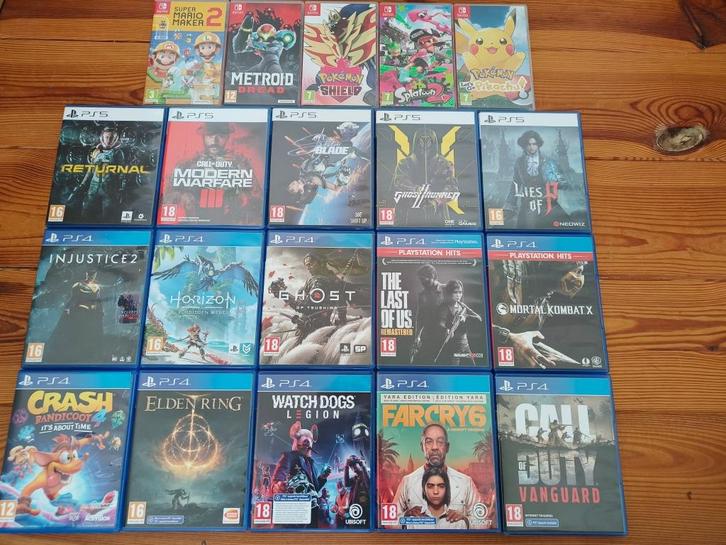 Games - PS4, PS5, Nintendo Switch, Games en Spelcomputers, Games | Sony PlayStation 4, Zo goed als nieuw, Avontuur en Actie, 1 speler