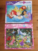 2 leuke volledige puzzels van Disney van 1000 stukjes, zgan, Ophalen of Verzenden, 500 t/m 1500 stukjes, Zo goed als nieuw, Legpuzzel