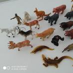 Dierenfiguren set x20 + 1 personage., Ophalen of Verzenden, Gebruikt